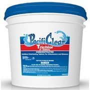 Pacificlear PacifiClear F008025025PC Trichlor Chlorine Sanitizer, Tablet, 25 oz Pail F008025025PC